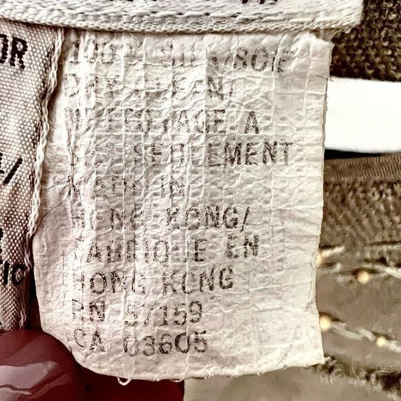 Mercedes &Ā Adrienne Vintageā100% Raw Silk Woven Blouse Embroidered Unique Sizeā8 - Picture 9 of 11